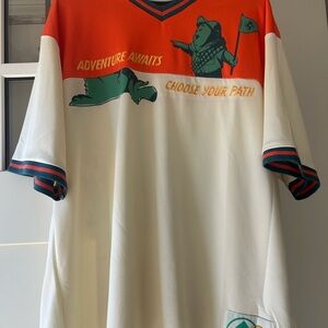 Adventure Awaits Jersey style shirt -